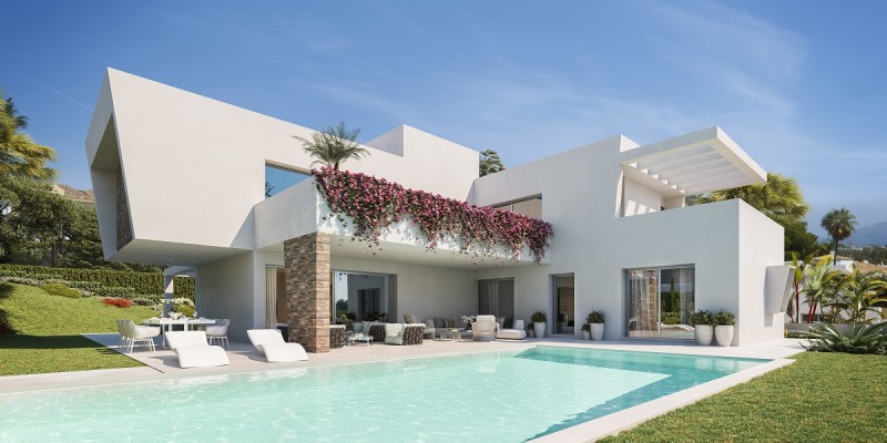 Las Perlas de Monte Biarritz. Villas familiares de lujo de nueva construcción.